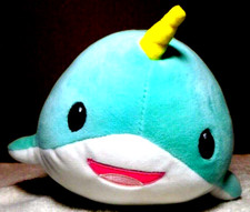 Fiesta Lil' Huggy 8" Narwhal Item A65503 Plush Stuff Animal