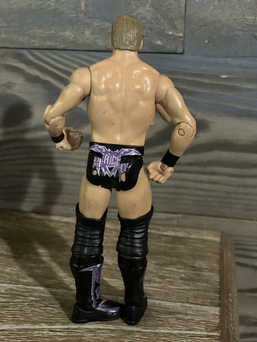 WWE Chris Jericho Save Me Mattel Basic Series Wrestling Figure Purple Gear - Picture 3 of 5
