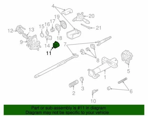 Interruptor de encendido genuino GM 1994-2005 Buick Chevrolet Oldsmobile Pontiac 26034119 Foto 2 de 2