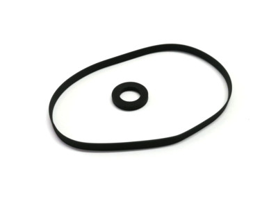 Idler Tire Rubber + Belt Zwischenradgummi für Denon DR-M44HX Cassette Tape Deck