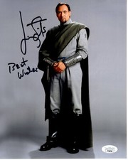 JIMMY SMITS signed 8x10 STAR WARS BAIL ORGANA photo JSA