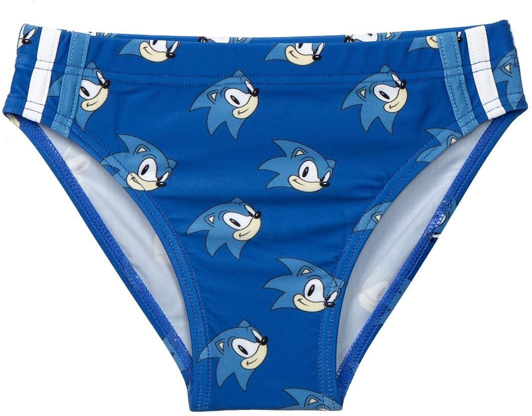 Abbigliamento Sonic: Blue (Slip Mare Bambino 7 Anni)