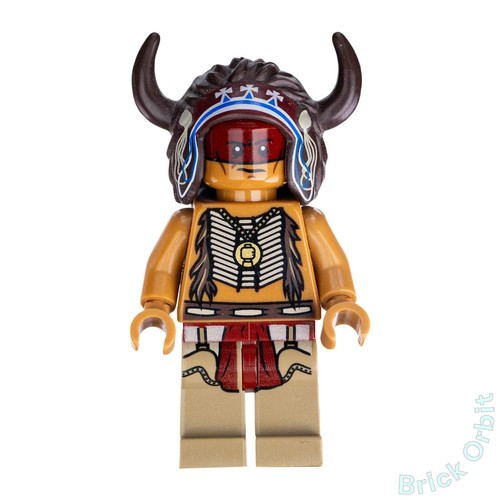 ROTES KNIE (tlr003) - The Lone Ranger - gebrauchte LEGO® Minifigur aus Set 79107-1