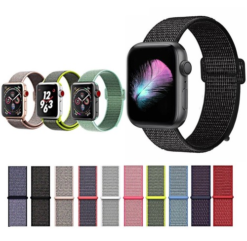 CINTURINO per Apple Watch series 5 4 3 2 1 SPORT RUN PRO NYLON 44 42 40 38  mm | eBay