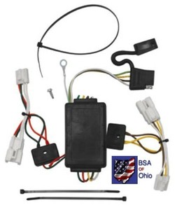 Trailer Hitch Wiring Tow Harness For KIA Forte 4 Door Sedan 2010 2011