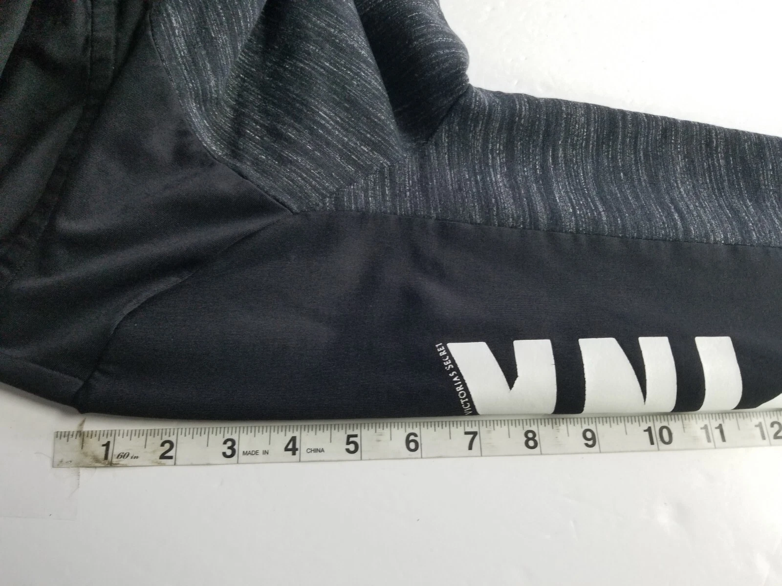 UNDERCOVER Victoria's Secret rosa felpa con cappuccio donna pullover medio nero grigio zip vedi foto