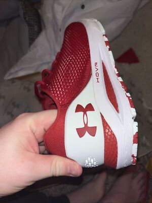 Under Armour Red Wisconsin Badgers HOVR Sonic 4 Running Shoe  display picture 3