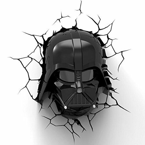 Star Wars Dark Vader Lampe Mural 3D Wall Déco Lumière GIFEBC007 3D Light Fx