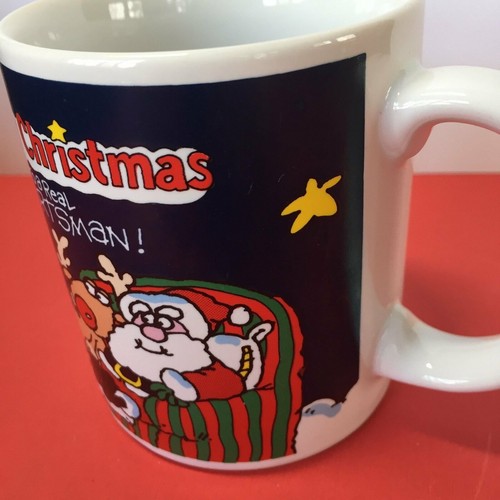 Ernie Novelty Merry Christmas to a Real Sportsman! Coffee Tea Cocoa Mug - Picture 4 of 8