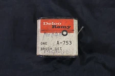Vintage NOS Delco-Remy Sealed Brush Set A-753  (234*)
