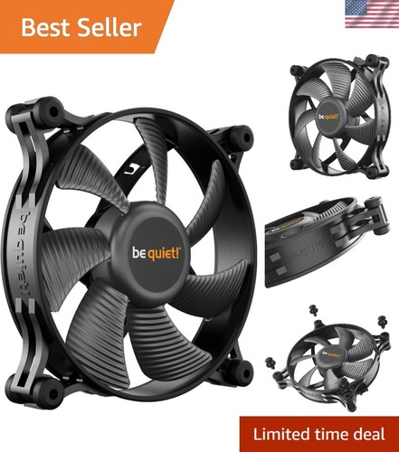 Silence Meets Performance - Shadow Wings 2 120mm PWM Lüfter mit Gummirahmen