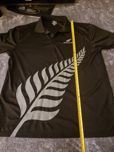 Mens New Zealand Allblack.polo.3XL.LIKE NEW - Picture 5 of 9