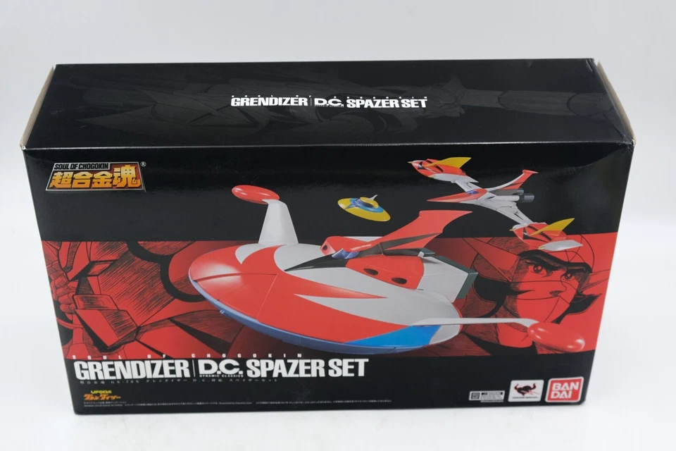 Figura de acción BANDAI Soul of Chogokin GX-76X SPAZER para GRENDIZER D.C. Foto 2 de 4