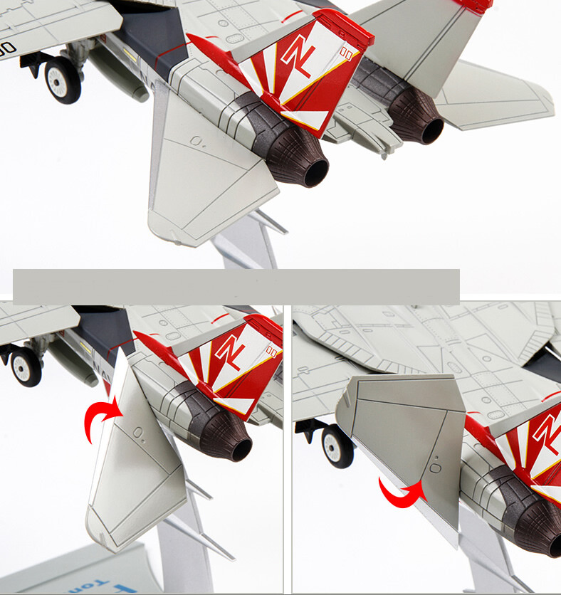 ドラゴン 1/72 F-14A TOMCAT VF-111 SUNDOWNERS Amazon.com: FMOCHANGMDP Military Fighter Alloy Die Cast