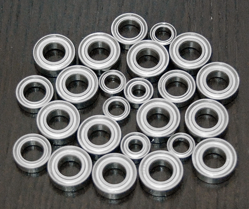 (24pcs) HOT BODIES D8 Metal Sealed Ball Bearing Set - Picture 1 of 1