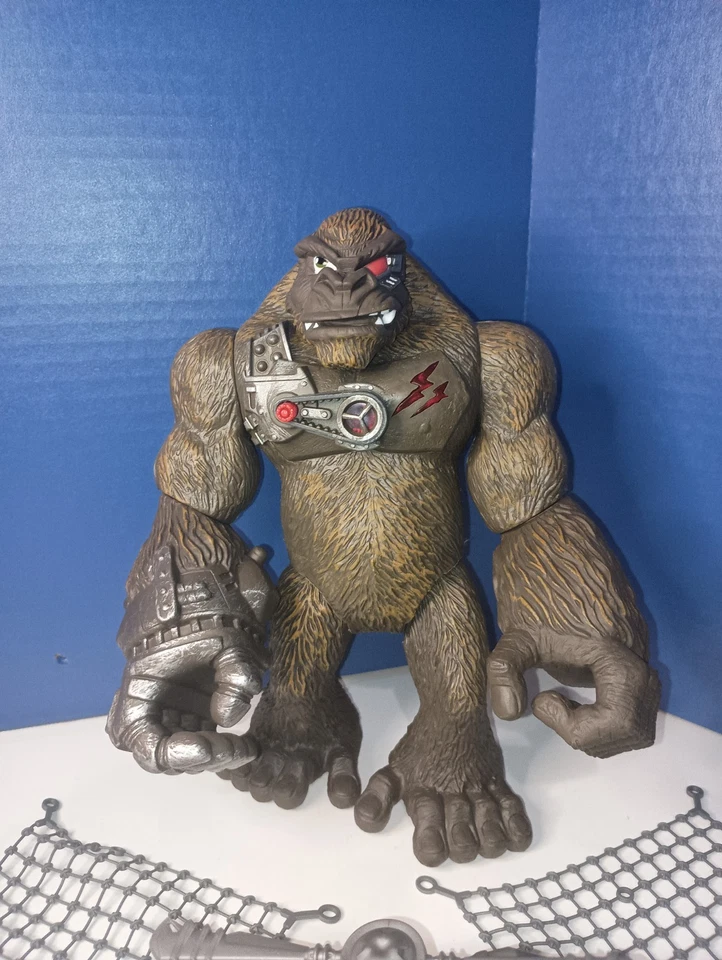 Lanard Corps Elite Jurassic Clash Mega Monster Cyber King Kong 10” Figure WORKS - Image 2 of 3