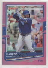 2020 Panini Donruss Holo Pink Vladimir Guerrero Jr (Base) #102 5p5