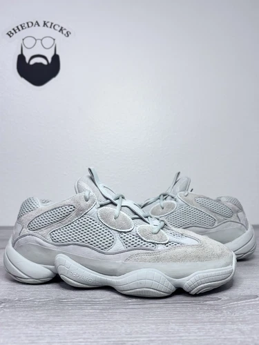 Taglia 13 Scarpe Adidas Yeezy 500 Salt EE7287 usate autentiche Og Kanye