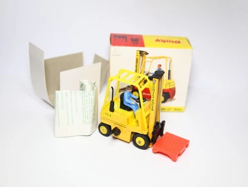 Dinky 404 Conveyancer Fork Lift Truck In Original Box - Near Mint Vintage