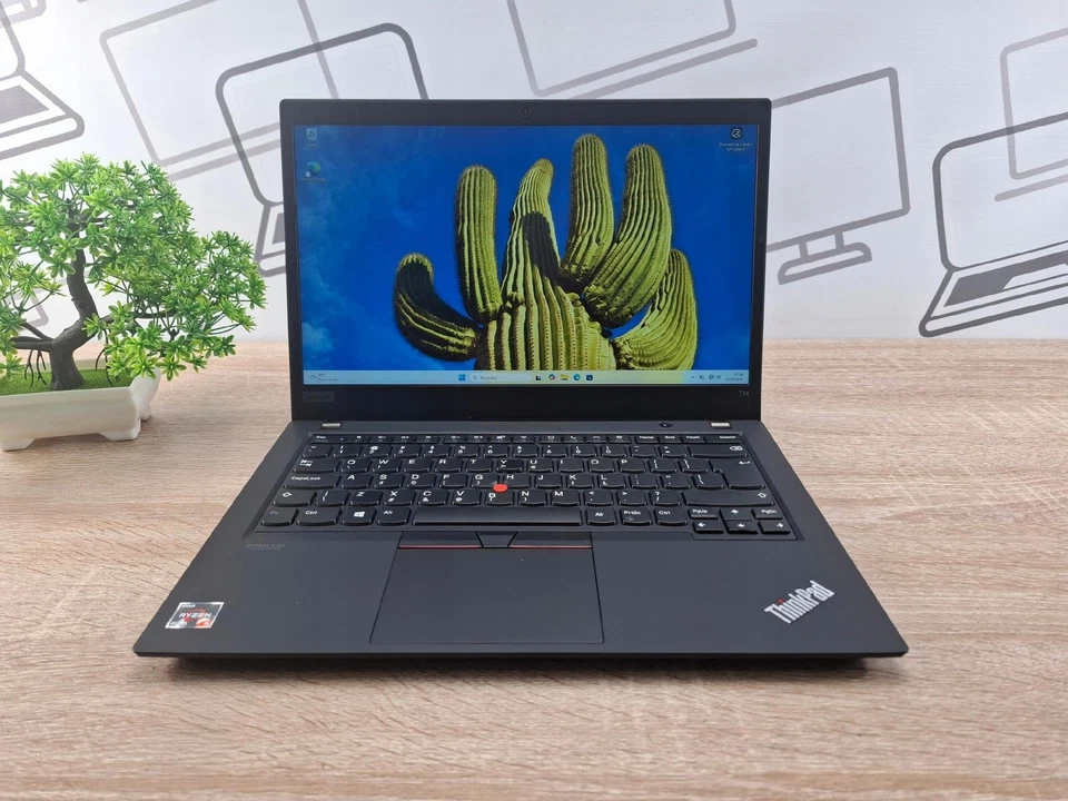 Lenovo ThinkPad T14 Gen1 Ryzen 5 Pro 4650U 16GB 512GB Full HD Win11Pro - Image 2 of 4