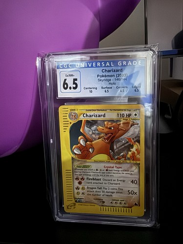 Charizard graded CGC 6.5 for sale on eBay