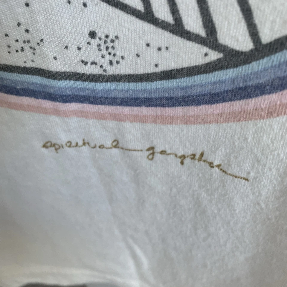 Regata Spiritual Gangster Muscle To The Sun & The Moon & Back Evil Eye branca M - Imagem 3 de 4