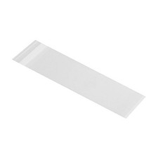 200ct Clear Long Cello Bags Self Sealing 3x11-1.4 mils Thick OPP Adhesive Bags