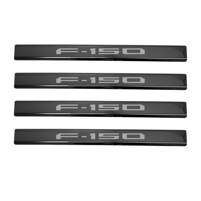 Putco 95150BPFD Black Platinum Steel 4 Piece Door Sills for Ford F150 Super Crew