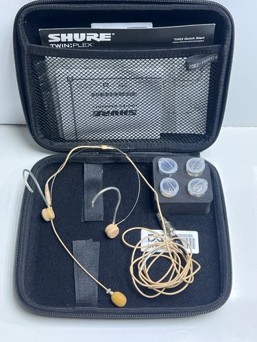 Shure TwinPlex TH53T/O-MDOT Omnidirectional Headset Microphone with MicroDot