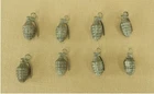 Vintage 1964 Hasbro GI Joe #7502 Combat Field Pack Set Grenades Lot of 8 C7