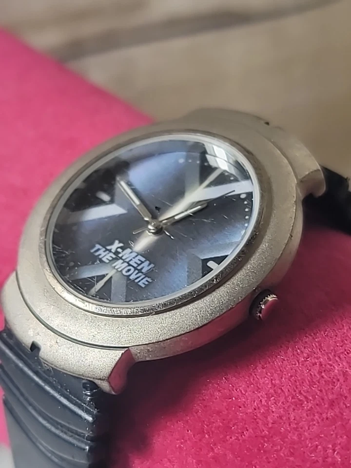 Reloj Promocional Vintage X-Men La Película Y2K ¡Funciona Raro! Foto 3 de 4