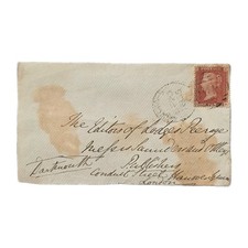 Sir William Walter Legge 4th Earl of Dartmouth Signed Free Franked Envelope UK