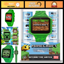 Interactive Kids Smart Watch - Touchscreen, Camera, Games, Alarm, Pedometer, 10
