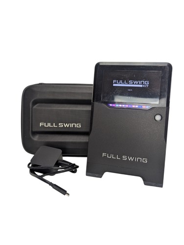 Full Swing KIT Golf Launch Monitor w/ Case + Charger