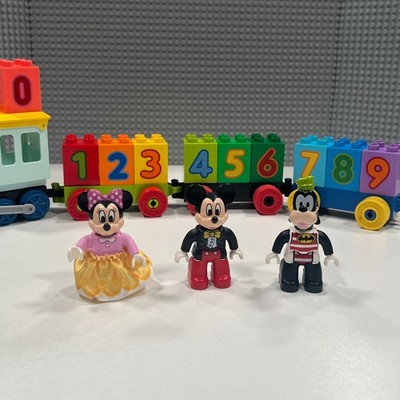 LEGO DUPLO Number Train (10558) Number Blocks 0 Thru 9 with Disney Minifigures