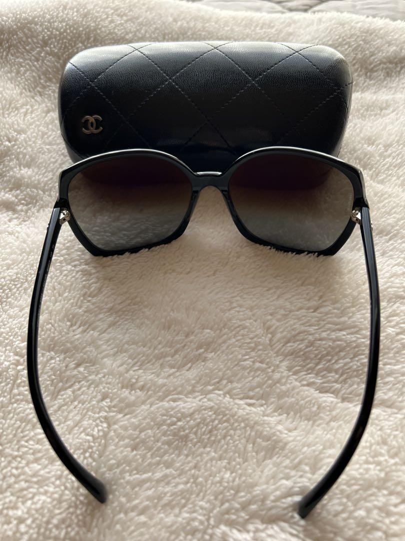 美品 CHANEL sunglasses coco y2k BLACK case Chanel Sunglasses Coco Y2K Black Case Used Authentic | eBay