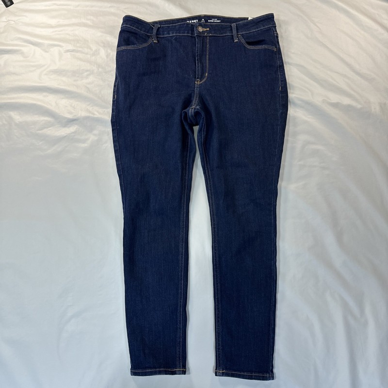 Old Navy High Rise Super Skinny Size 14 petite Jeans