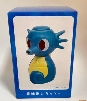 Pokemon Soy Sauce Dispenser Horsea Figure H 3.9 in Pokemon Center Kagawa Japan