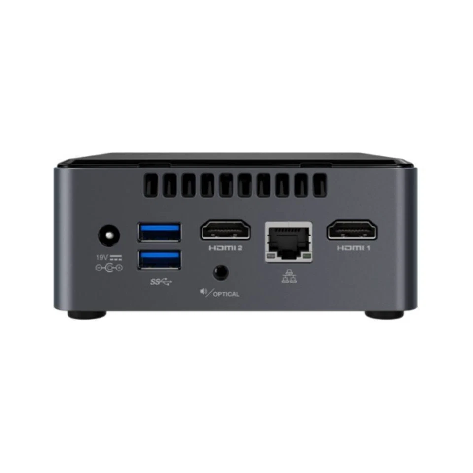 Intel NUC NUC7i3BNH Mini PC i3 7100U @2.4GHz 8GB RAM DDR4 256GB SSD Windows 10 - Image 3 of 4