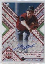 2018 Panini Elite Extra Edition Status Red Die-Cut 16/75 Taylor Widener Auto s3g