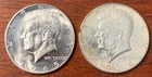 2 - 40% Silver Kennedy Half Dollars - 1965-1966 Special Sets Uncirculated