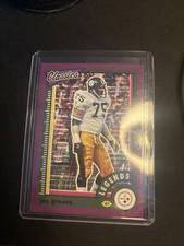 2022 Panini Classics - Legends Joe Greene #121 Timeless Tributes Purple /50