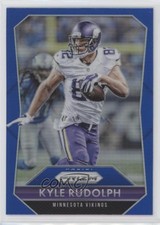 2015 Panini Prizm Blue Prizm Kyle Rudolph #116 0b5
