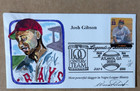 RARE 7-6-00 Josh Gibson Negro Leagues #10/55 Wild Horse Cachet  Artist Signed — photo 1