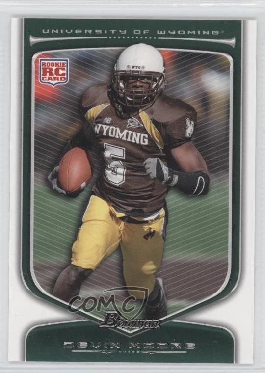 2009 Bowman Draft Picks White 194/299 Devin Moore #208 Rookie RC 0f6