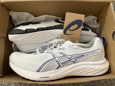 asics gel contend 9. New In Box. Mens Size 12. Box Broken. White