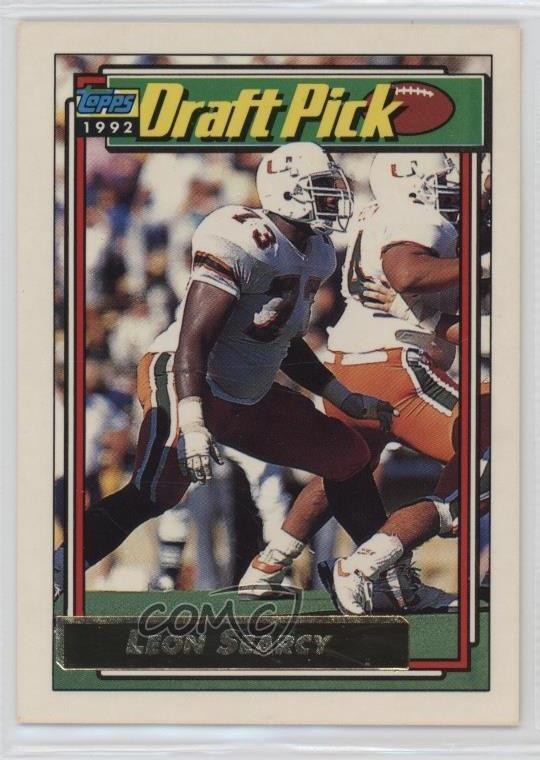 1992 Topps Gold Leon Searcy #498 Rookie RC 0e2x
