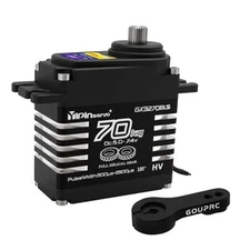 GOUPRC 70kg Brushless Servo for 1/8 1/10 1/12 RC Truck Car Crawler Boat 70KG