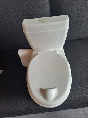Kinder Lerntoilette mit Clo Papier Halter und Sound Gebraucht - Bild 1 von 4