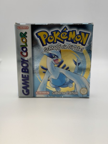 PokéMon Silberne Edition Game Boy Color Ovp Anleitung Inlay Deutsch-image